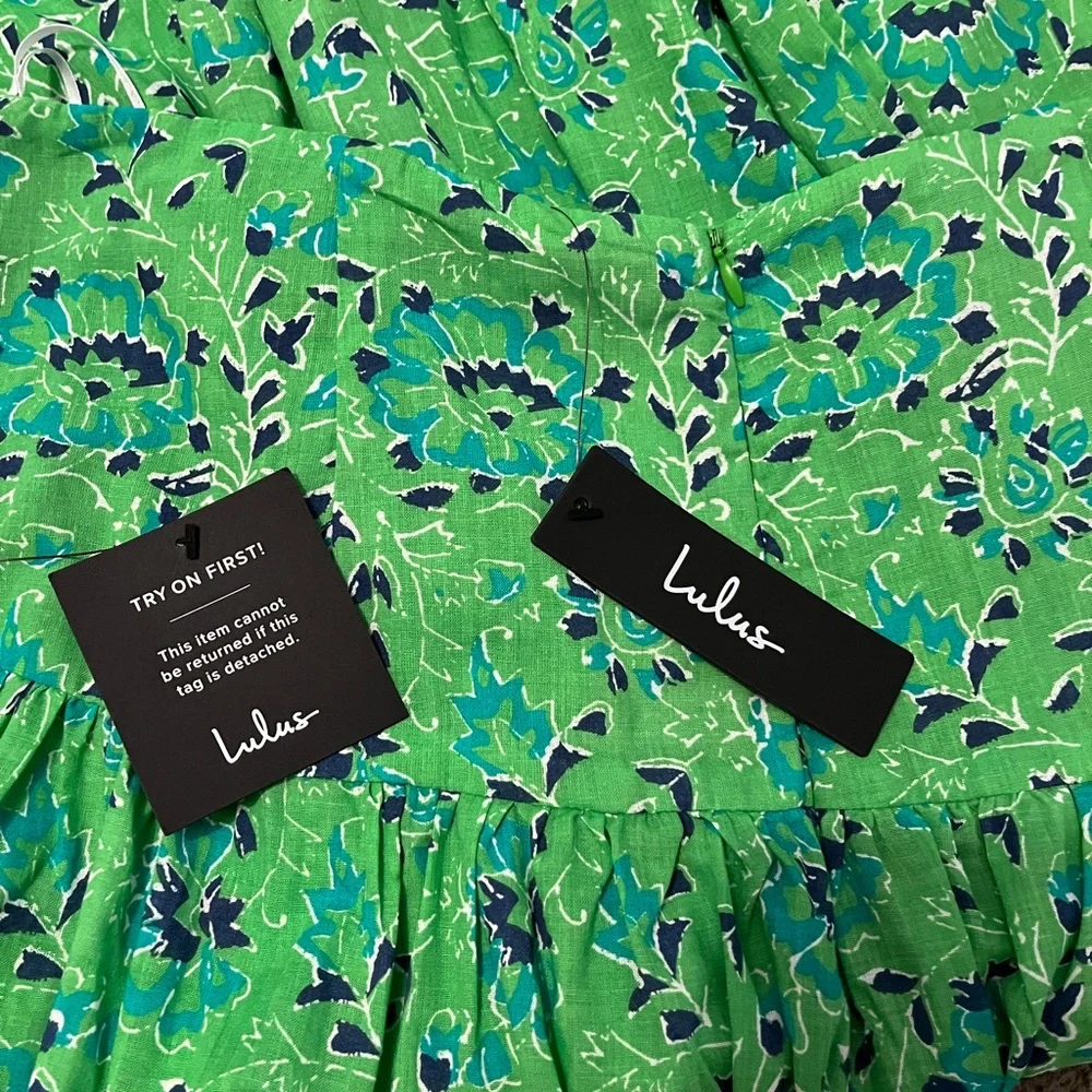 Lulu’s Best Matched Pink & Green Two-Piece Maxi Dress - Picture 11 of 14